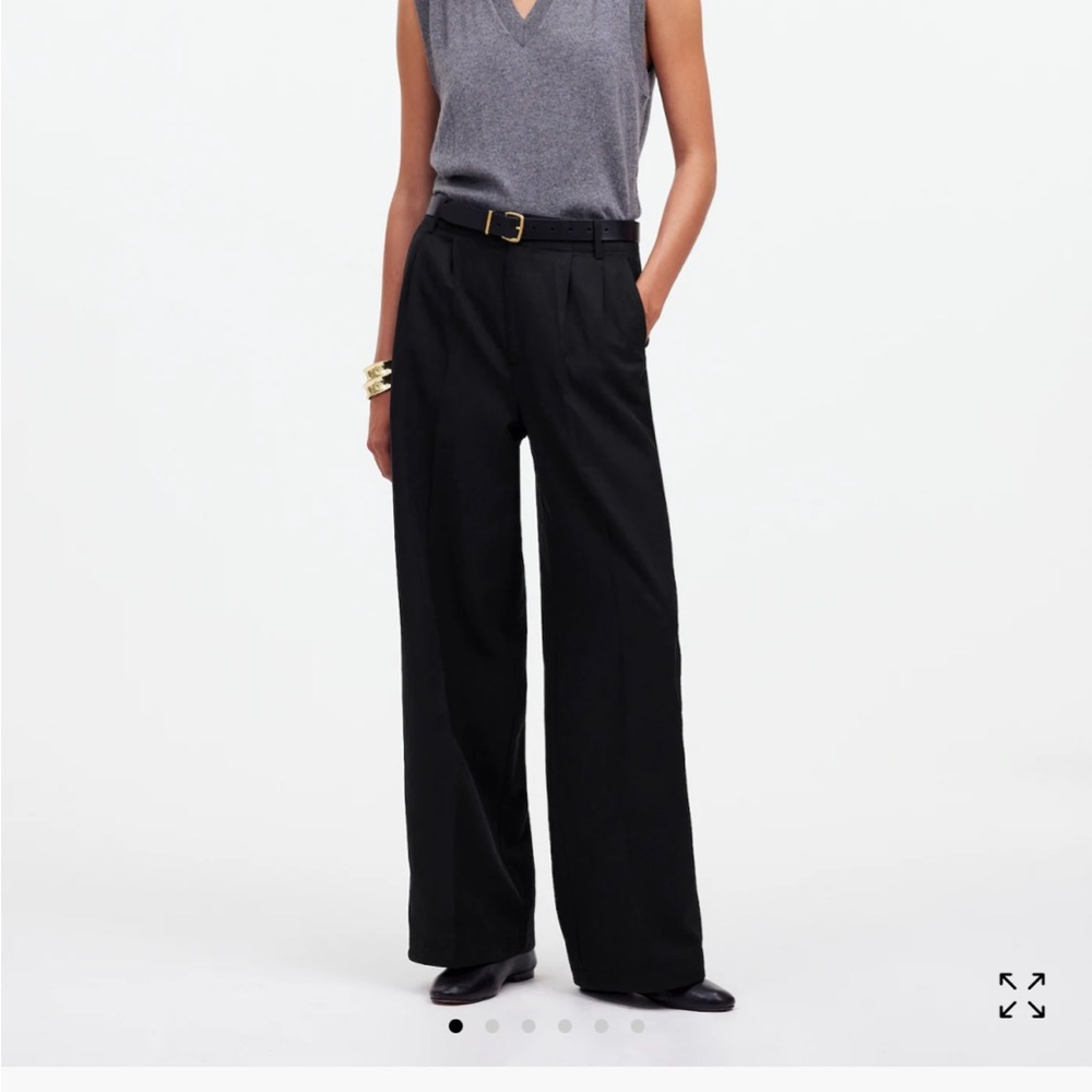 Madewell Petite Harlow Wide legged pants